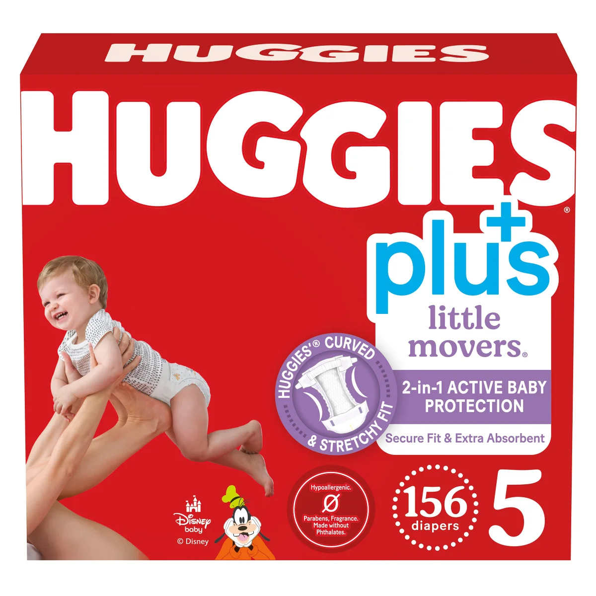 Huthtggies Plus Diapers Sizes 3 - 7