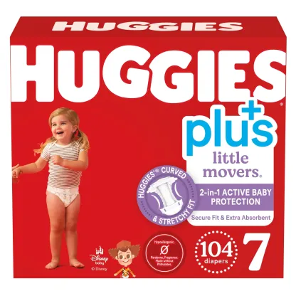 Huthtggies Plus Diapers Sizes 3 - 7