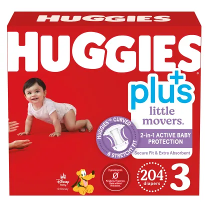 Huthtggies Plus Diapers Sizes 3 - 7