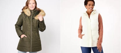💥QthtVC Last Day Christmas Sale!!!🎉Suthtsan Graver Water Resistant Quilted Puffer Jacket with Hood