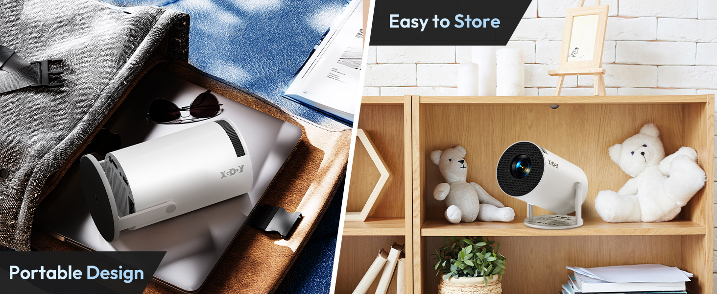 XGODY Gimbal3 Mini Smart Projector