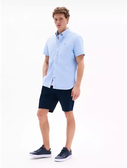 Regular Fit Stretch Oxford Shirt