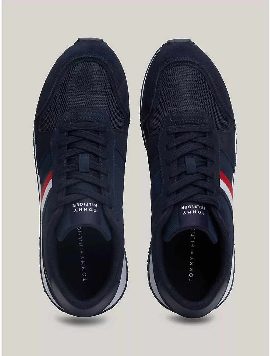 Signature Stripe Mix Panel Sneaker