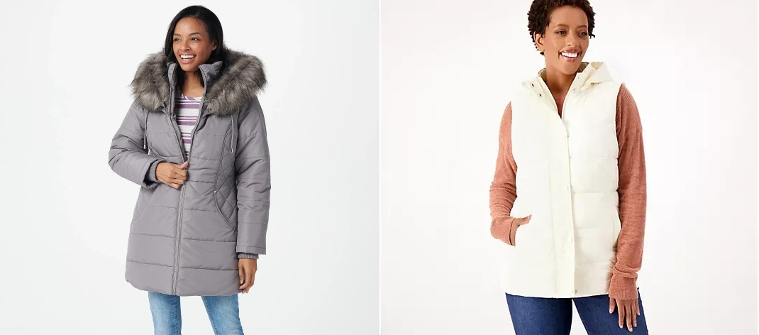 💥QthtVC Last Day Christmas Sale!!!🎉Suthtsan Graver Water Resistant Quilted Puffer Jacket with Hood