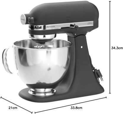 KitchethtnAid Artisan Series 5-Quart Tilt-Head Stand Mixer, Empire Red, KSM150PSER