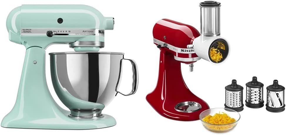 KitchethtnAid Artisan Series 5-Quart Tilt-Head Stand Mixer, Empire Red, KSM150PSER