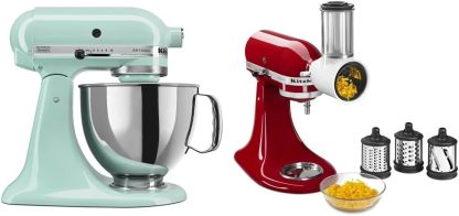KitchethtnAid Artisan Series 5-Quart Tilt-Head Stand Mixer, Empire Red, KSM150PSER