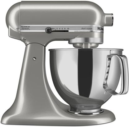 KitchethtnAid Artisan Series 5-Quart Tilt-Head Stand Mixer, Empire Red, KSM150PSER