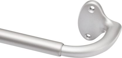 Adjustable Room Darkening Blackout Curtain Rod, 48" to 88", Nickel