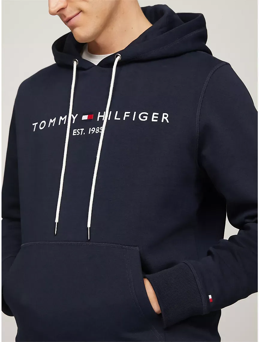 Embroidered tothtmmy Logo Hoodie