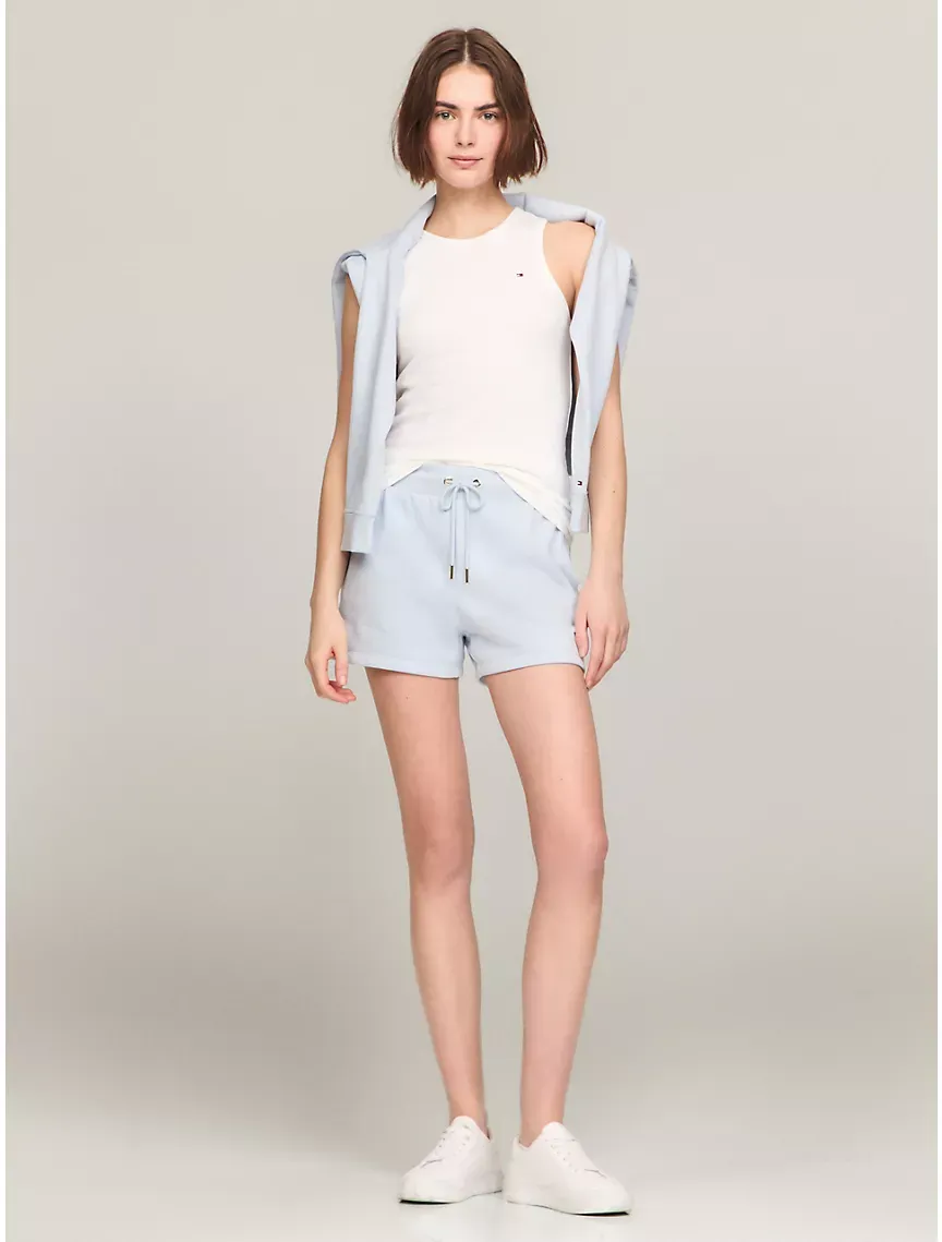 Slim Fit Solid Ribbed Stretch Tank Top