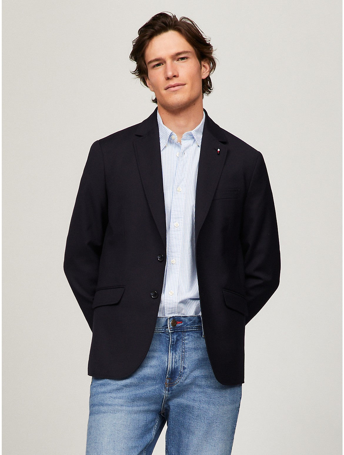Tothtmmy Hilfigthter Men's THFlex Regular Fit Blazer