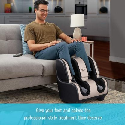 💥QthtVC Last Day Christmas Sale!!!🎉Hothtmedics Therapist Select 2.0 Foot & Calf Massager with Soothing Heat