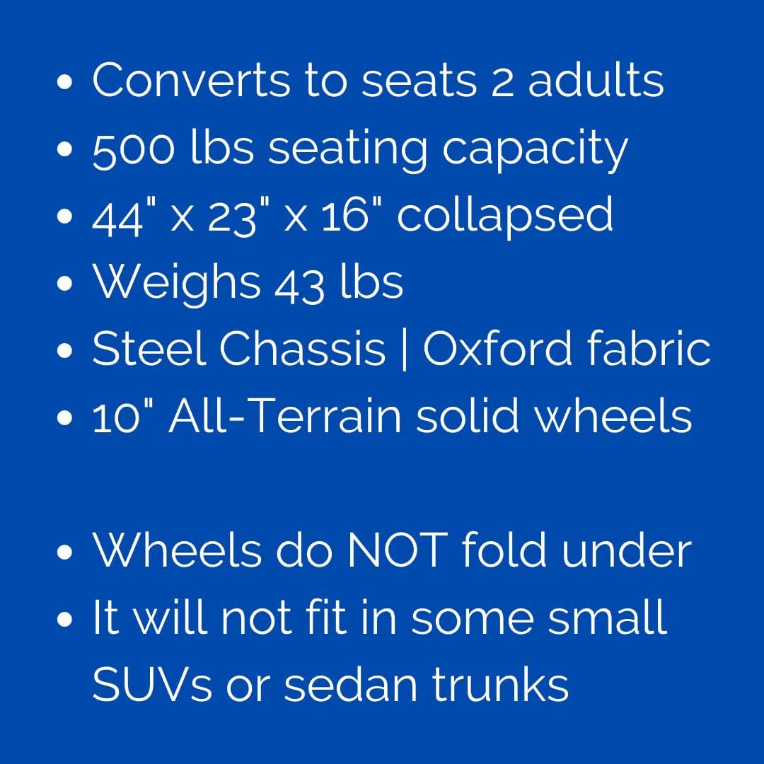 The Wagon That Converts into a 2-Person Chair 