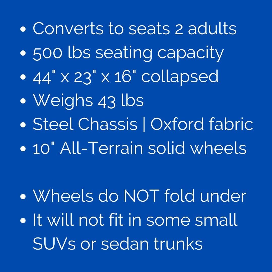 The Wagon That Converts into a 2-Person Chair 