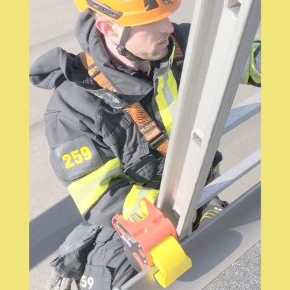 (1 single unit) Ladder Stabilizer, Fits on Gutters in Seconds, Slide Lock, Rolling Safety Device, Ladder Gutter Clip