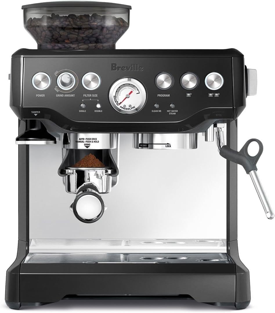 Breville Barista Express Espresso Machine, One Size, Brushed Stainless