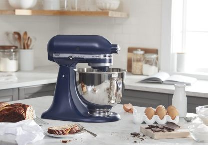 KitchethtnAid Artisan Series 5-Quart Tilt-Head Stand Mixer, Empire Red, KSM150PSER