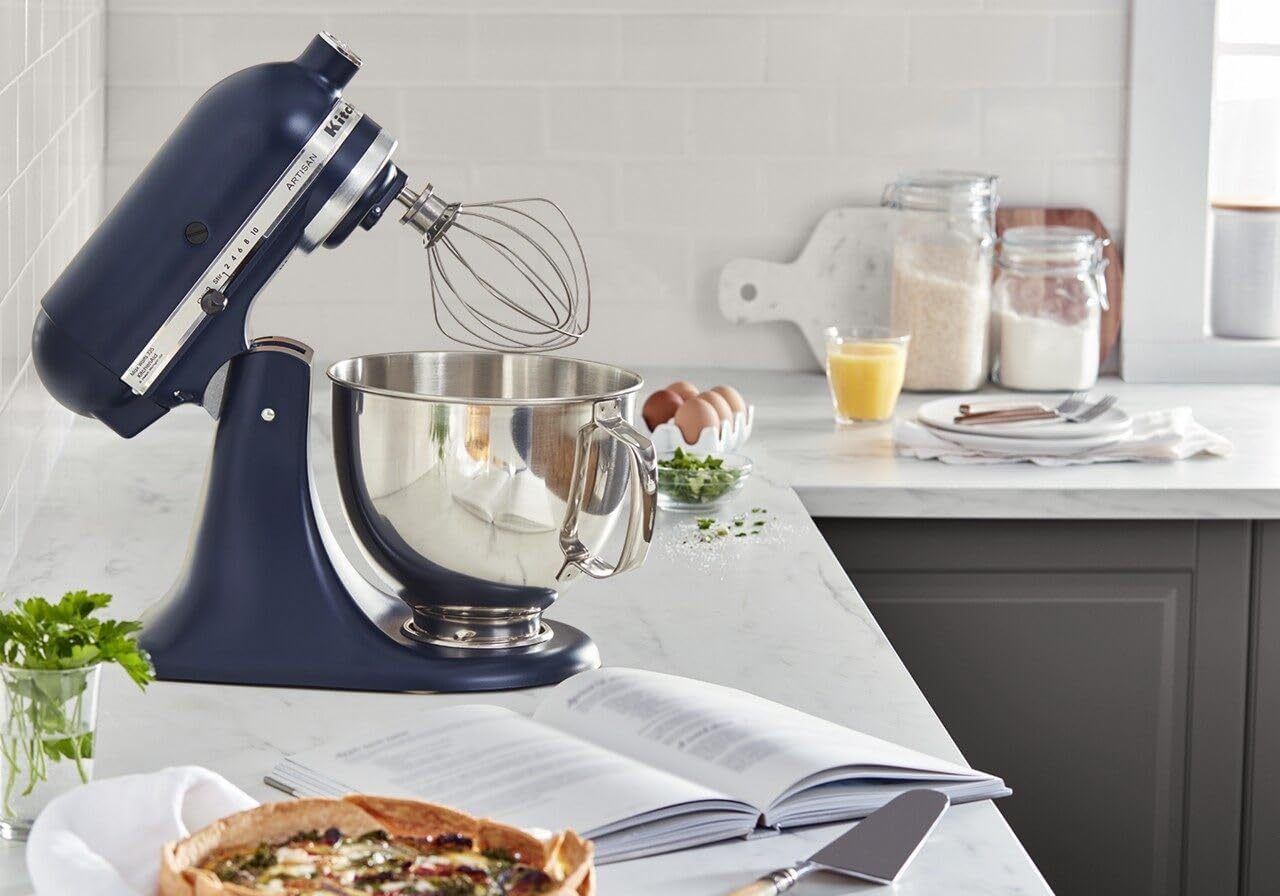 KitchethtnAid Artisan Series 5-Quart Tilt-Head Stand Mixer, Empire Red, KSM150PSER
