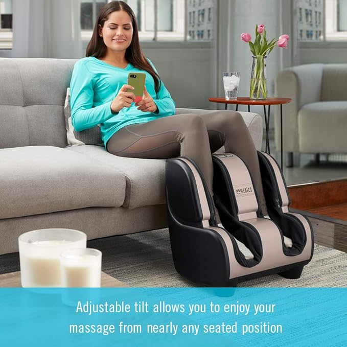 💥QthtVC Last Day Christmas Sale!!!🎉Hothtmedics Therapist Select 2.0 Foot & Calf Massager with Soothing Heat