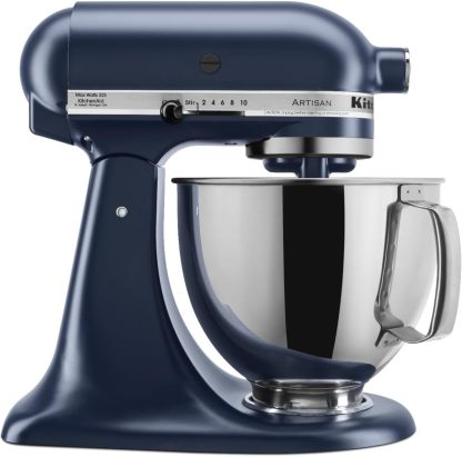 KitchethtnAid Artisan Series 5-Quart Tilt-Head Stand Mixer, Empire Red, KSM150PSER