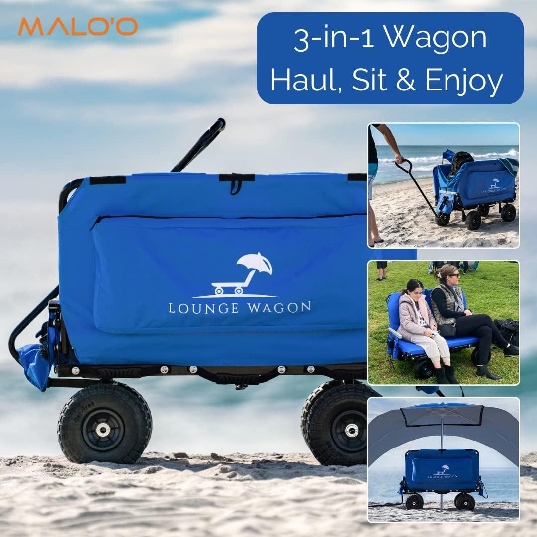 The Wagon That Converts into a 2-Person Chair 