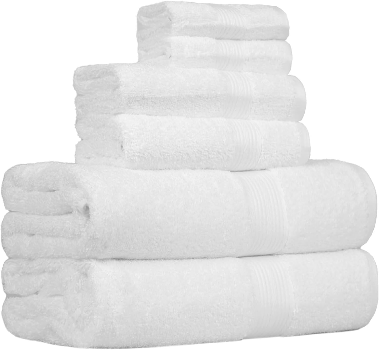 Fade-Resistant Cotton Washcloth - 12-Pack, Black