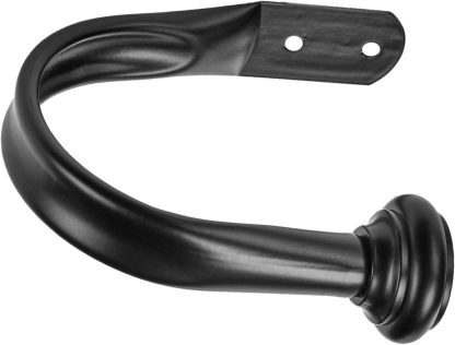 Adjustable Room Darkening Blackout Curtain Rod, 48" to 88", Nickel