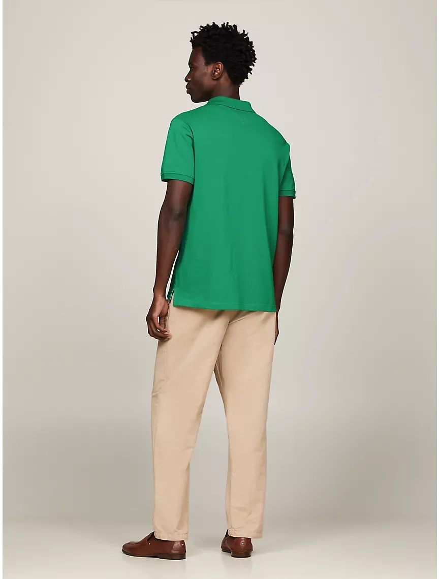 Regular Fit Monotype Placket Polo