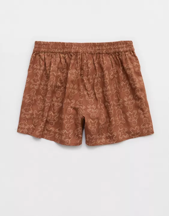 Aerie Flannel Girl Boxer