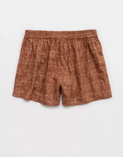 Aerie Flannel Girl Boxer