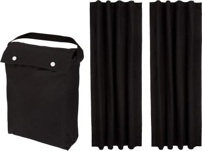 Portable Window Blackout Shades with Suction Cups, Moon and Stars Design, 78 x 50 Inch, 1 Pack