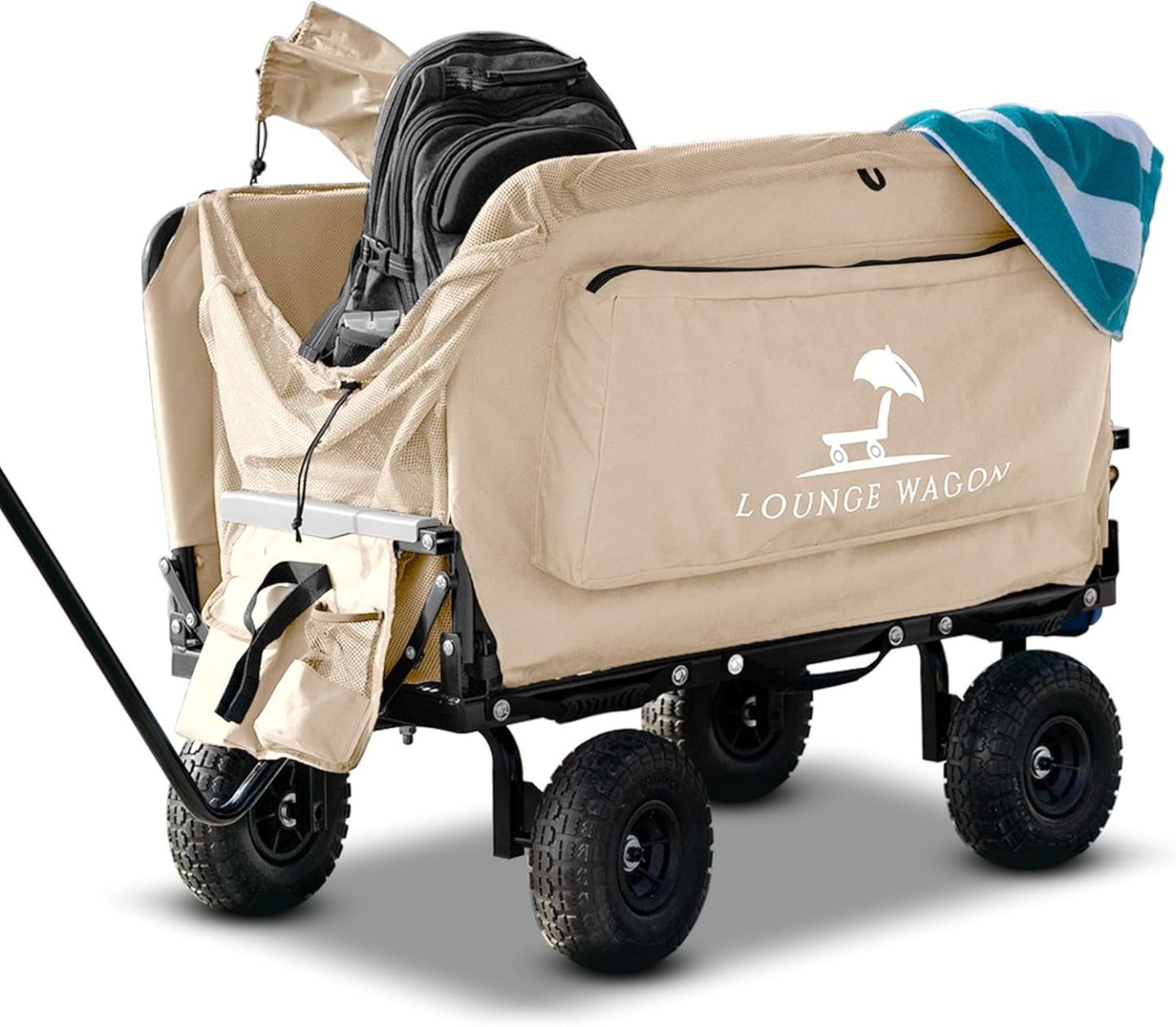 The Lounge Wagon – The Only Wagon That Converts into a 2-Person Chair 