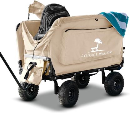 The Wagon That Converts into a 2-Person Chair 