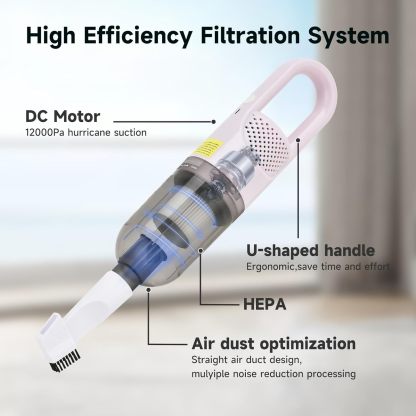 Ultra-Lightweight Mini Portable Vacuums for Home