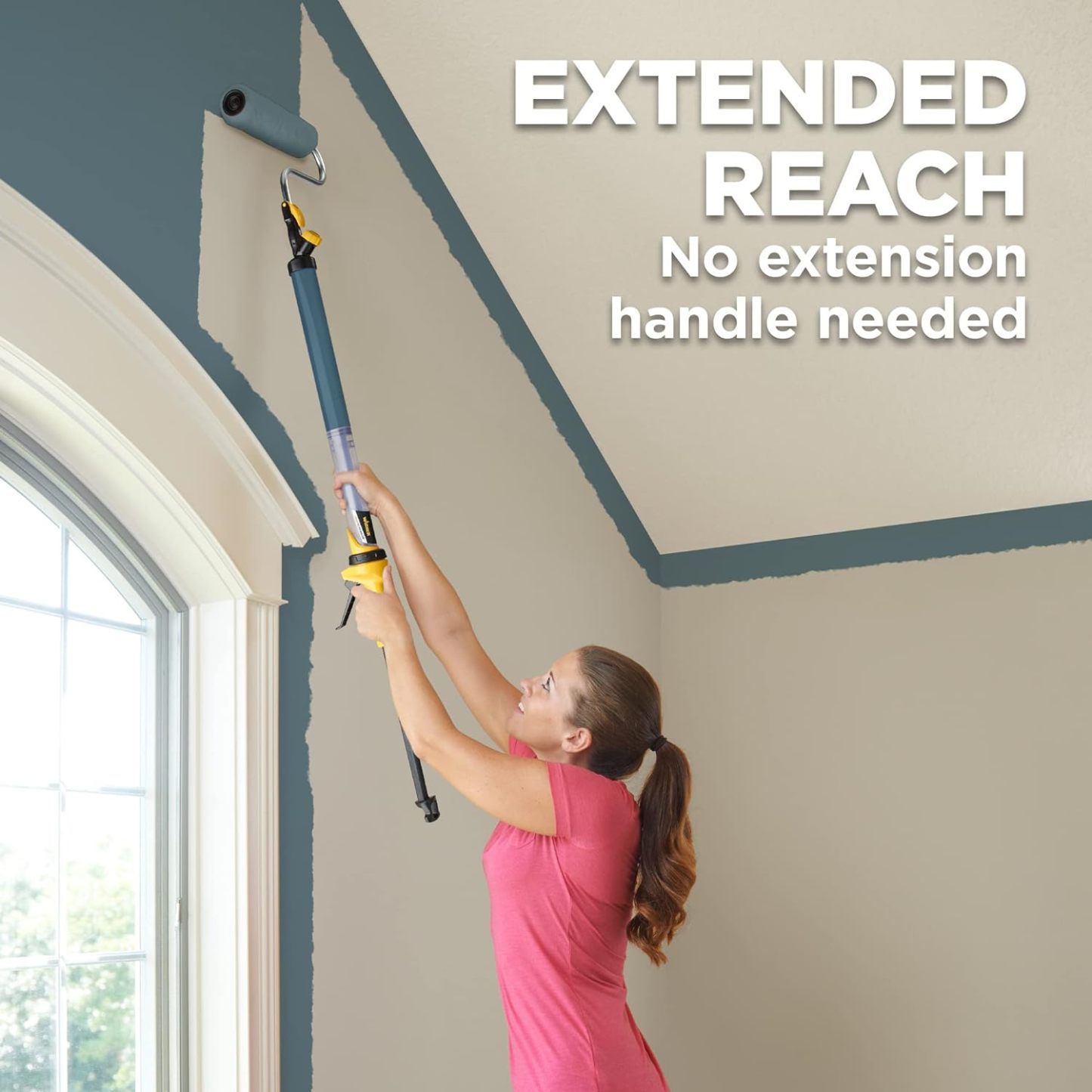 Wagner Spraytech 0530010 SMART Sidekick Paint Roller, Multi-Room Electric Powered Roller, Paint Power Roller, Power Paint Roller