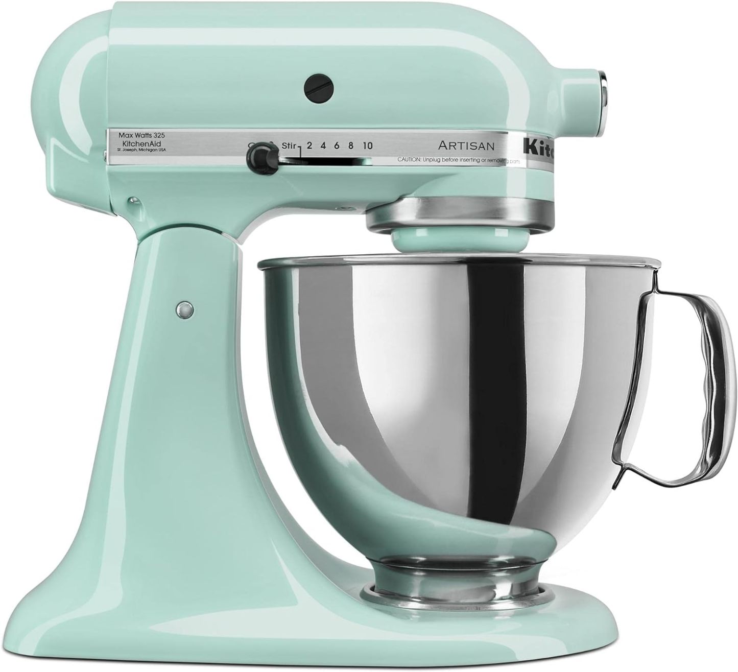 KitchethtnAid Artisan Series 5-Quart Tilt-Head Stand Mixer, Empire Red, KSM150PSER