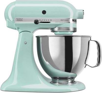KitchethtnAid Artisan Series 5-Quart Tilt-Head Stand Mixer, Empire Red, KSM150PSER