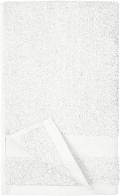 Fade-Resistant Cotton Washcloth - 12-Pack, Black