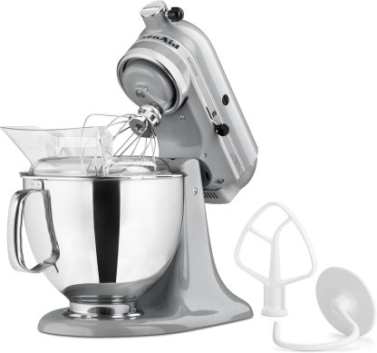 KitchethtnAid Artisan Series 5-Quart Tilt-Head Stand Mixer, Empire Red, KSM150PSER