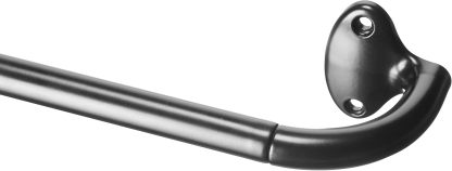 Adjustable Room Darkening Blackout Curtain Rod, 48" to 88", Nickel