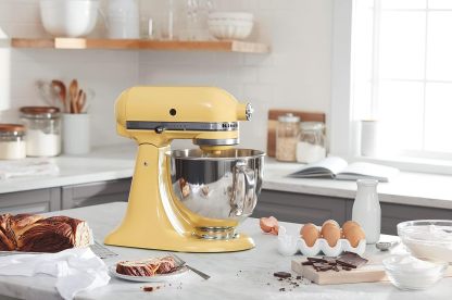 KitchethtnAid Artisan Series 5-Quart Tilt-Head Stand Mixer, Empire Red, KSM150PSER