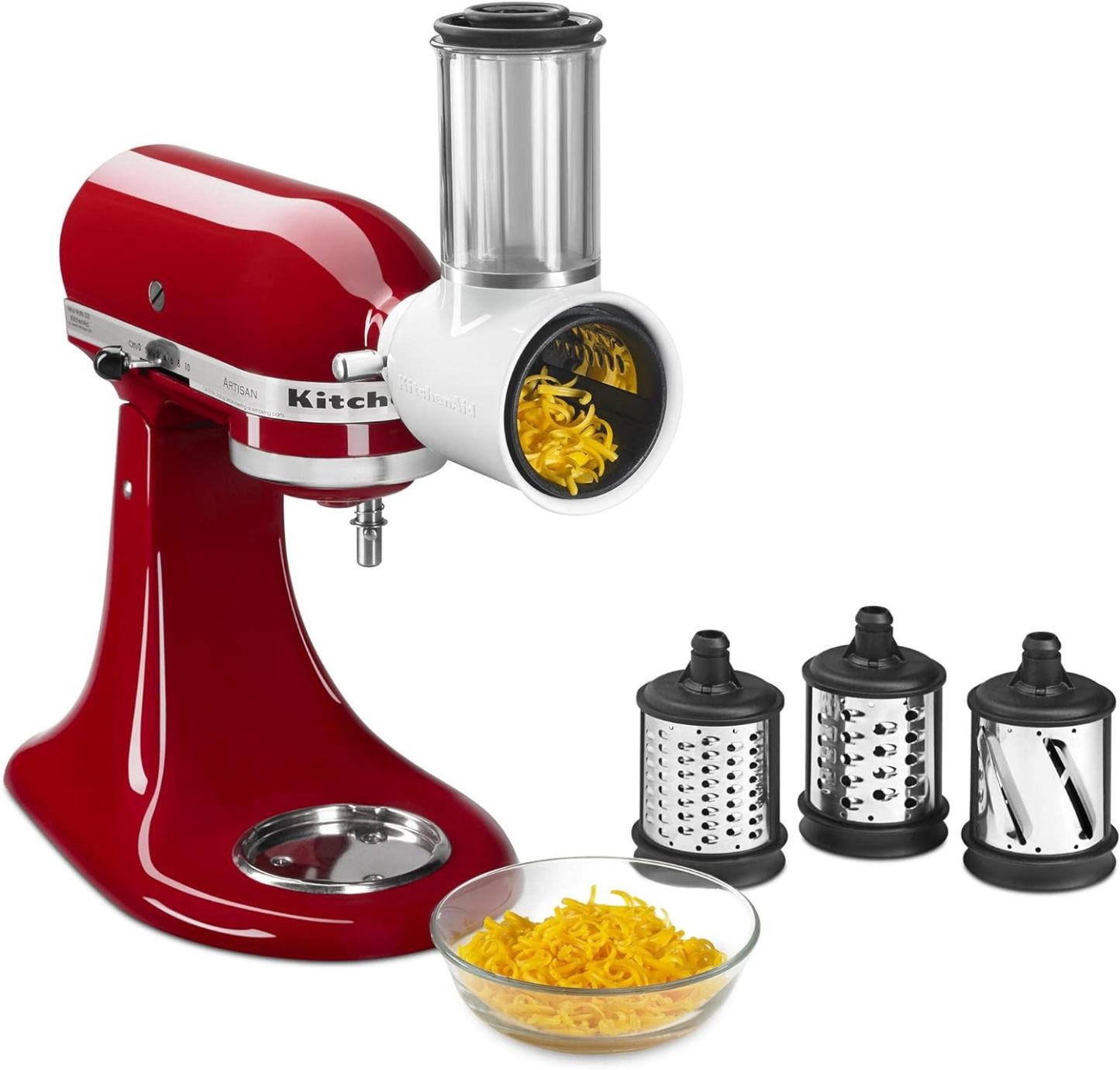 KitchethtnAid Artisan Series 5-Quart Tilt-Head Stand Mixer, Empire Red, KSM150PSER