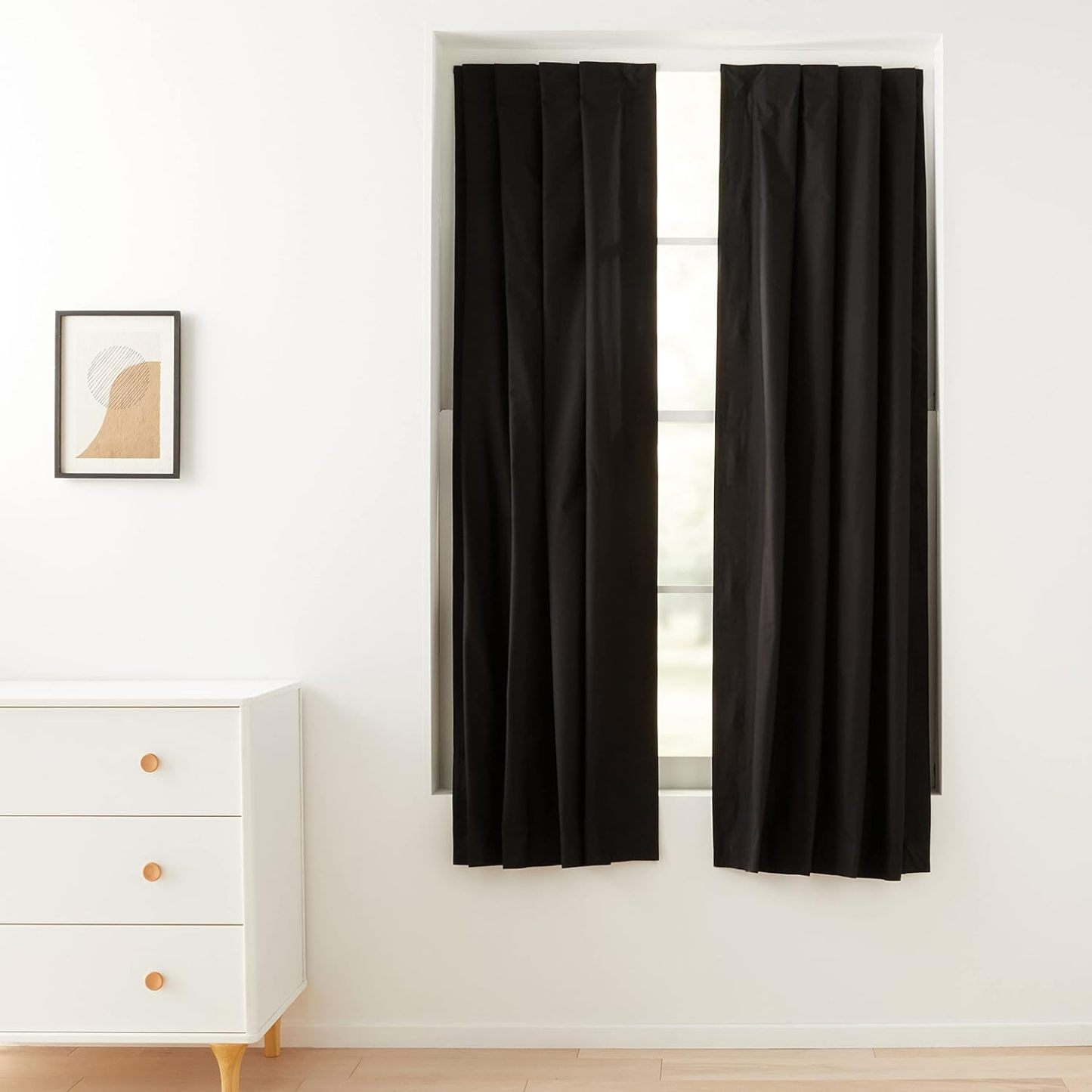 Portable Window Blackout Shades with Suction Cups, Moon and Stars Design, 78 x 50 Inch, 1 Pack