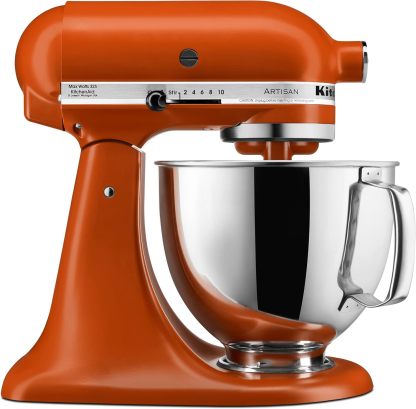KitchethtnAid Artisan Series 5-Quart Tilt-Head Stand Mixer, Empire Red, KSM150PSER