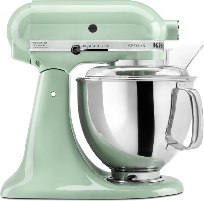 KitchethtnAid Artisan Series 5-Quart Tilt-Head Stand Mixer, Empire Red, KSM150PSER