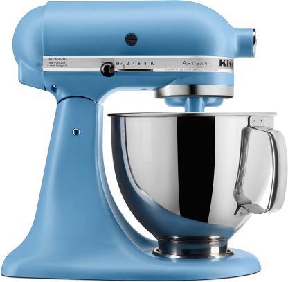 KitchethtnAid Artisan Series 5-Quart Tilt-Head Stand Mixer, Empire Red, KSM150PSER