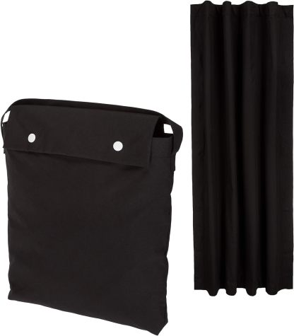 Portable Window Blackout Shades with Suction Cups, Moon and Stars Design, 78 x 50 Inch, 1 Pack