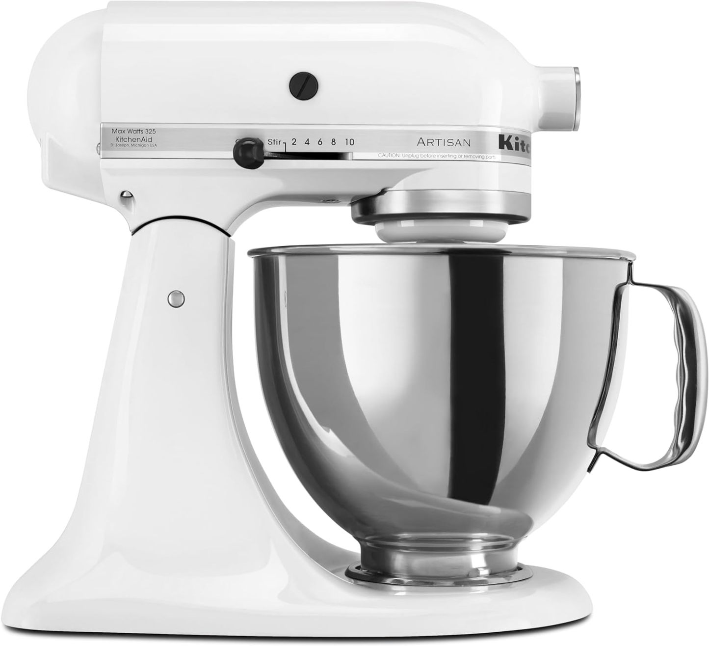 KitchethtnAid Artisan Series 5-Quart Tilt-Head Stand Mixer, Empire Red, KSM150PSER