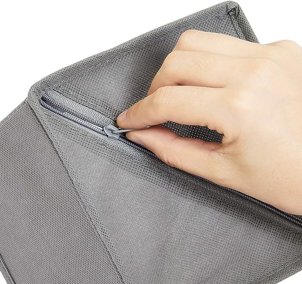 Underwear Dresser Drawer Organizers, Pack of 2, Gray